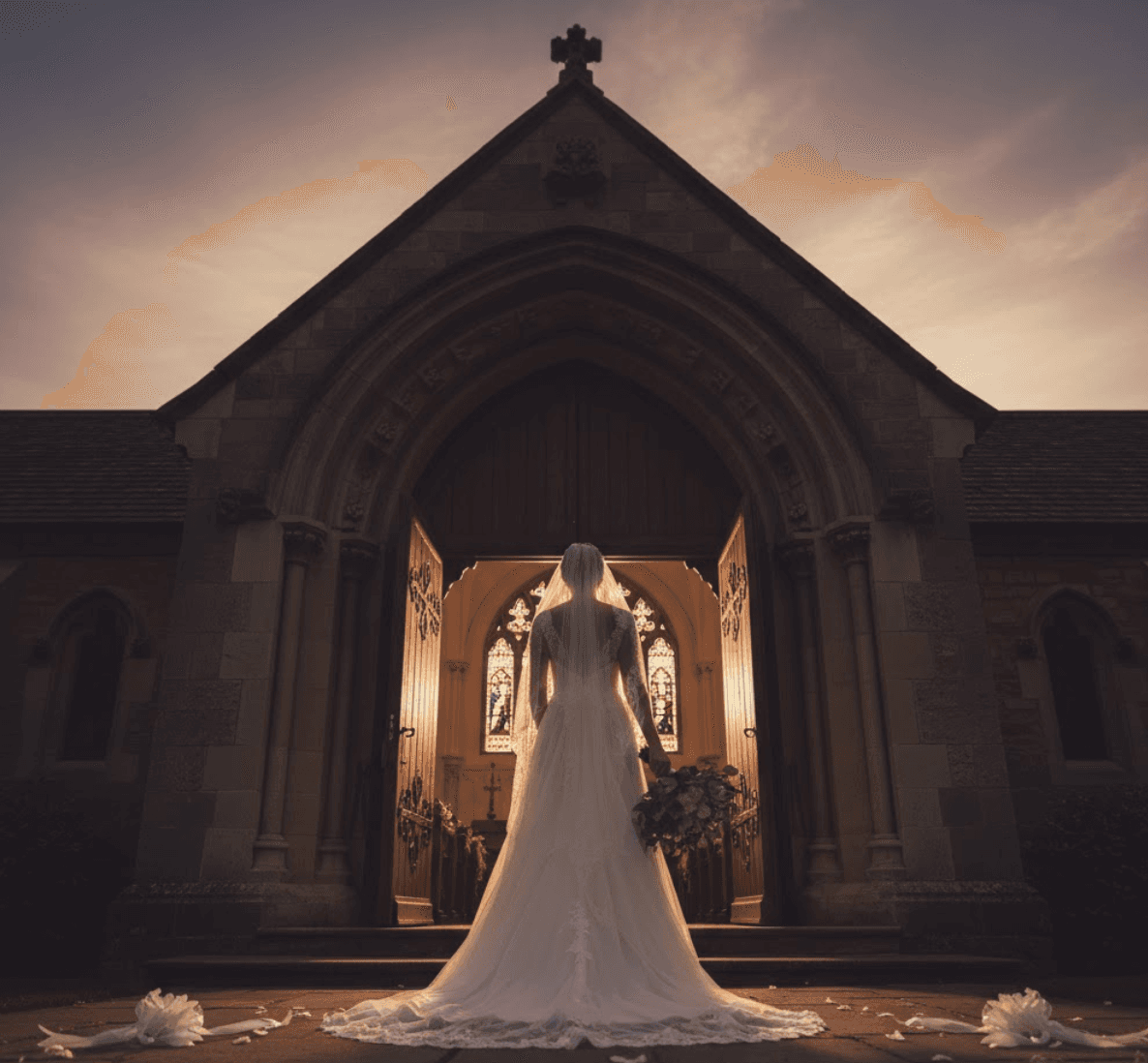 Our Wedding Day background